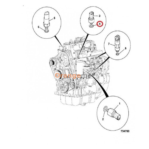 JCB-BONDED-WASHER - JCB-320-04521